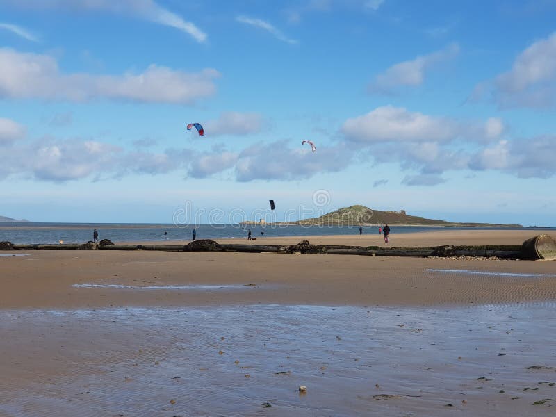 Burrow Beach in Sutton Ireland Editorial Photography Image of burrow