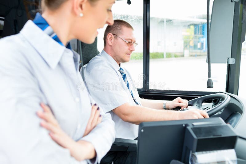 Bus driver and tourist guide