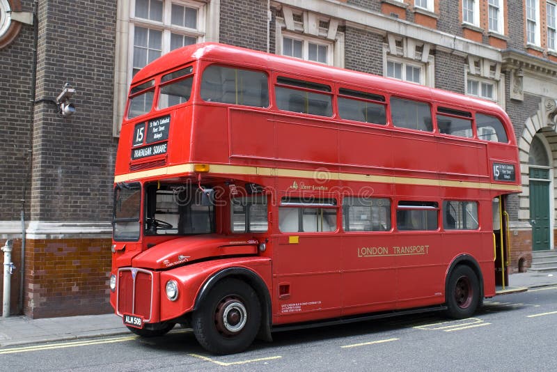 Bus rouge de Londres photo stock Bus rouge de Londres photo stock