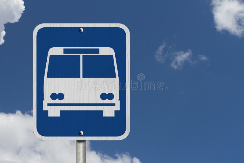 Bus Stop Sign stock photos Bus Stop Sign stock photos