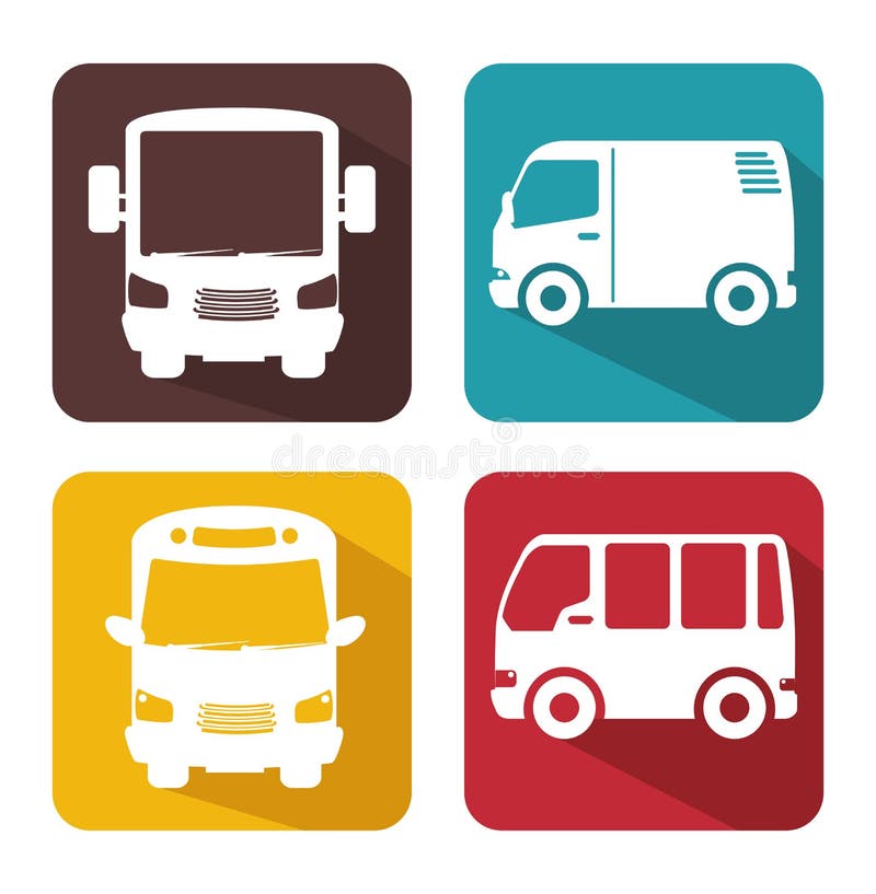 Bus transportation design vector illustration