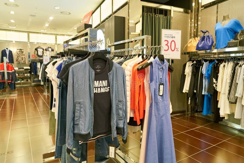 armani exchange korea