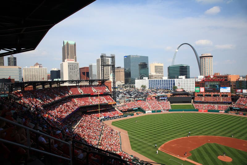 St. Louis Cardinals Neon Sign at Busch Stadium in St. Loui…