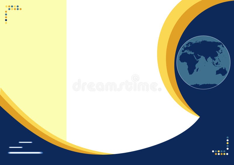 Business abstract background with globe