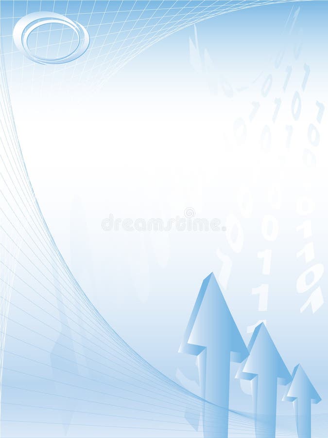 Business abstract background with logo