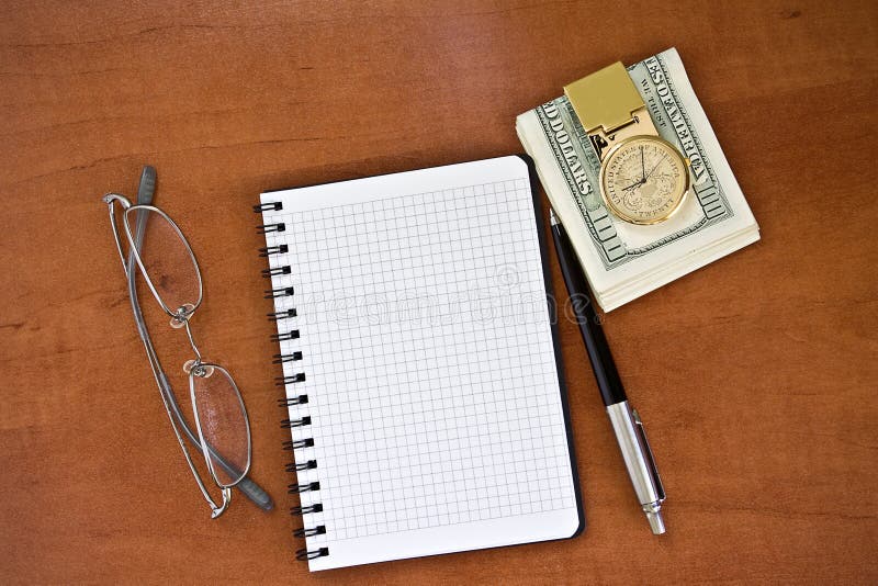 Business accessories stock image. Image of organizer 16090901