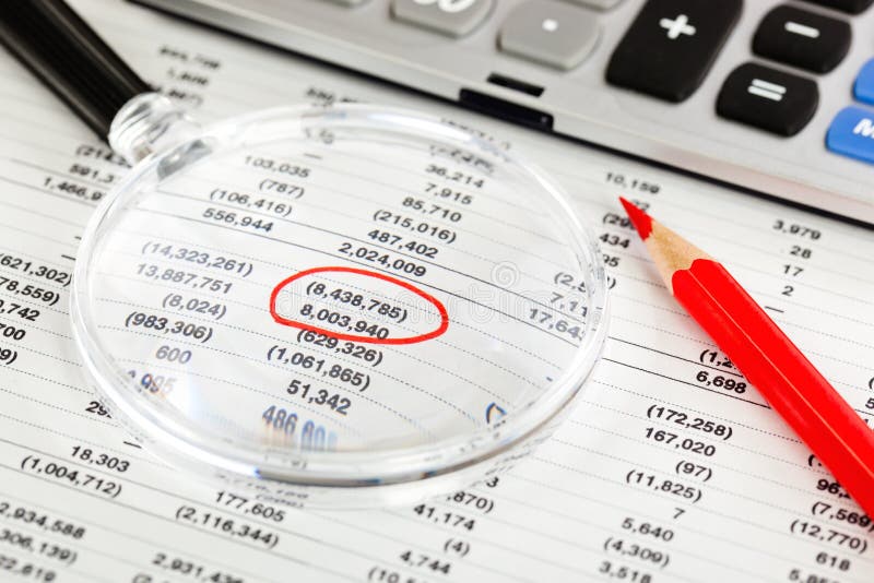 Business accounting stock image. Image of graph, funds 33673617