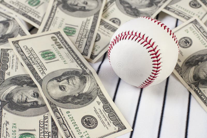 Baseball, Money, and Drugs stock photo. Image of concept 25509178