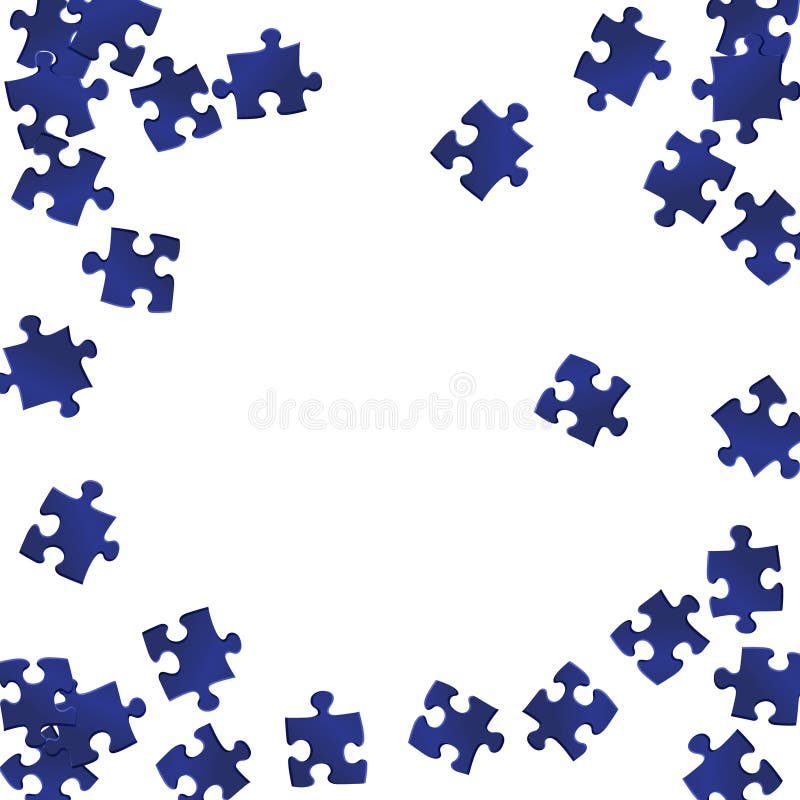 Make Your Own Jigsaw Puzzle Kit Stock Illustration 28885321