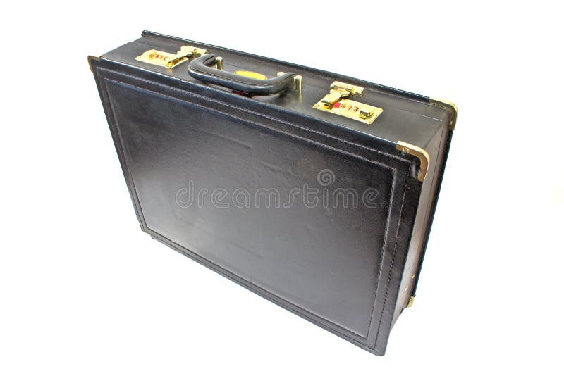 Business briefcase stock image. Image of case, keyhole 47582587