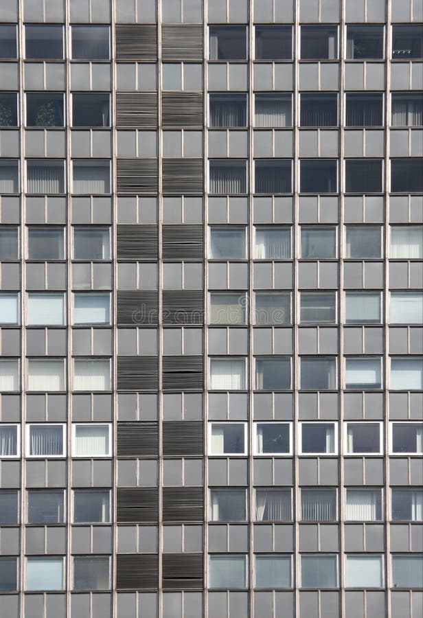 Business building windows