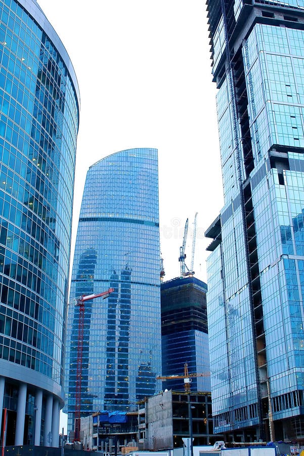 Business Buildings Construction Stock Photo Image of buildings