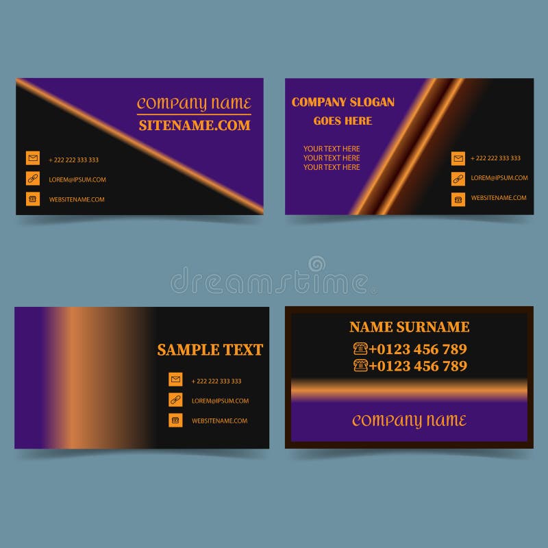 Design Ideas Vinea Identity Business/Name Card Case Choice Purple,Blue or White 