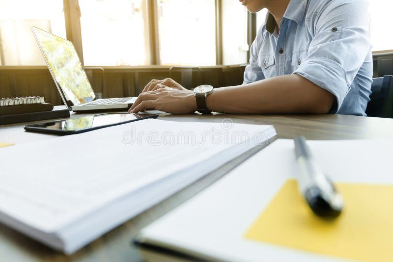 Business calculate data chart documents on the desk at the office royalty free stock photos Business calculate data chart documents on the desk at the office royalty free stock photos