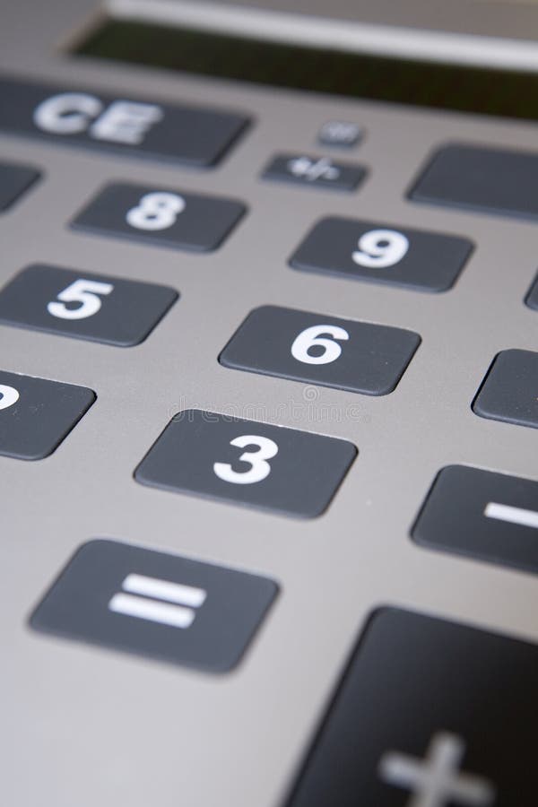 Business Calculator and Newspaper Stock Photo Image of cash, strategy