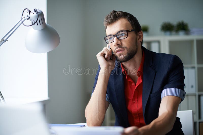 Business call stock photography Business call stock photography