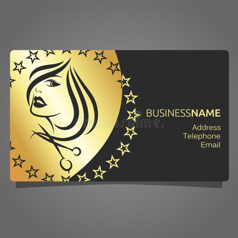 Hair Salon Business Cards Stock Illustrations – 262 Hair Salon Business  Cards Stock Illustrations, Vectors & Clipart - Dreamstime