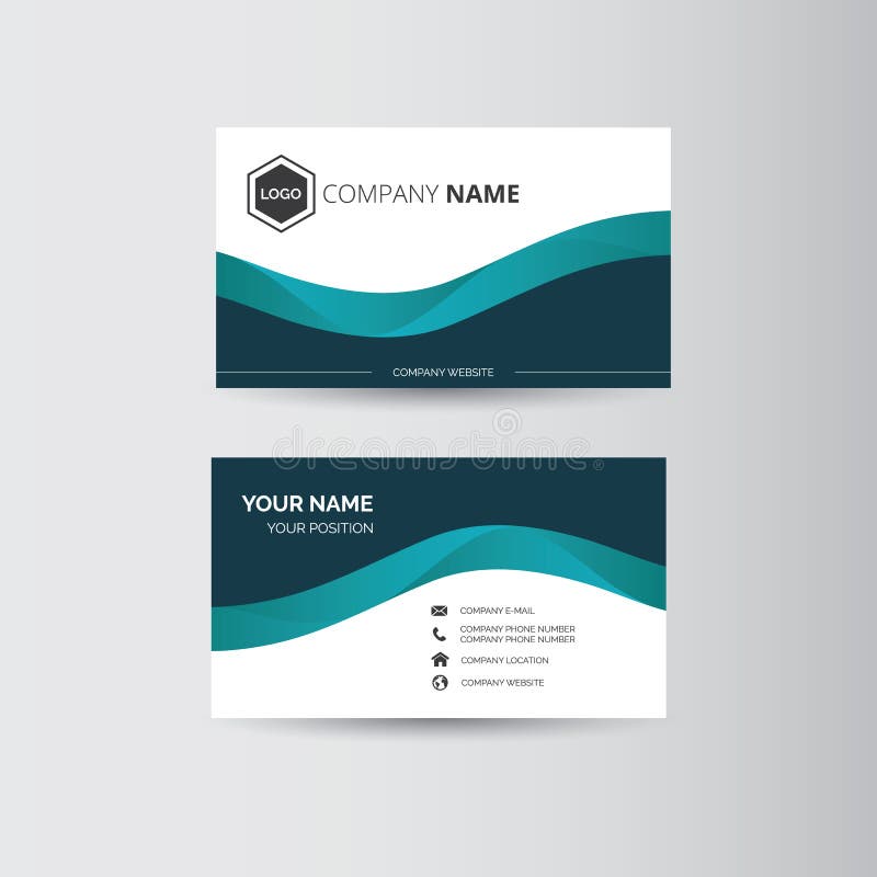 Business card royalty free illustration