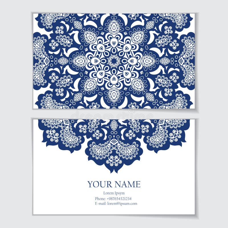 Business card template