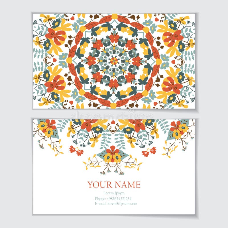 Business card template