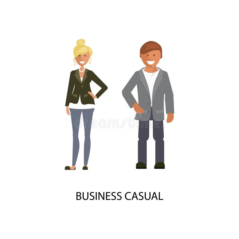 Business Dress Code Infographic Stock Vector - Illustration of office ...