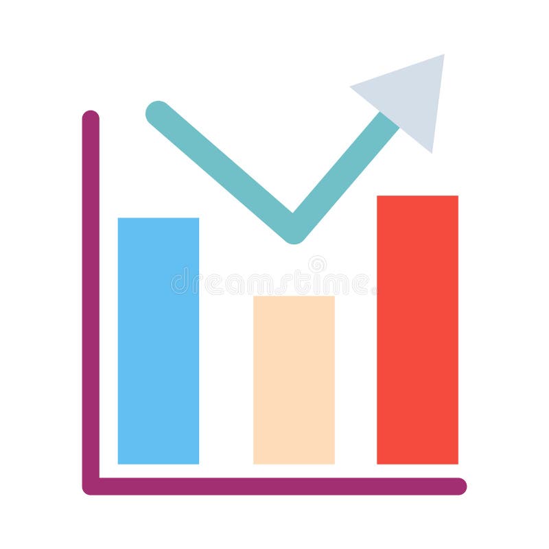 Business Chart Vector Icon Diagram Illustration Graphic Design. Datum Vector Chart Datum