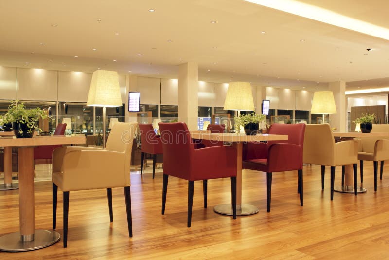 Business class lounge stock photos