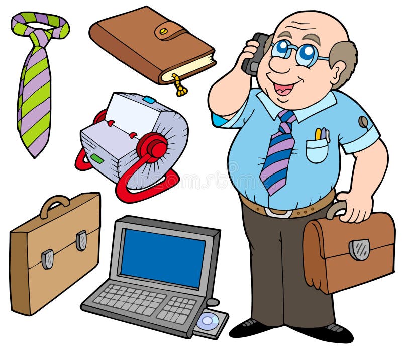 Business collection vector illustration Business collection vector illustration