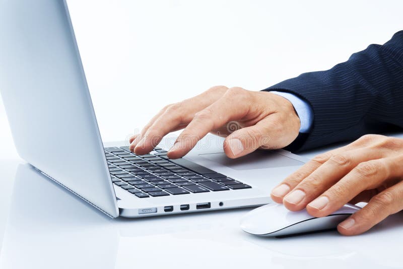 Business Computer Hands Marketing royalty free stock photos Business Computer Hands Marketing royalty free stock photos