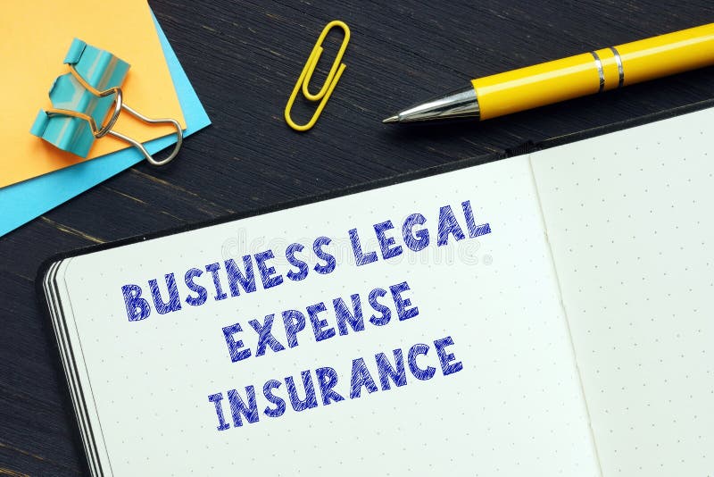Business Concept about BUSINESS LEGAL EXPENSE INSURANCE with Phrase on the  Business Paper Stock Photo - Image of risk, expense: 214792542