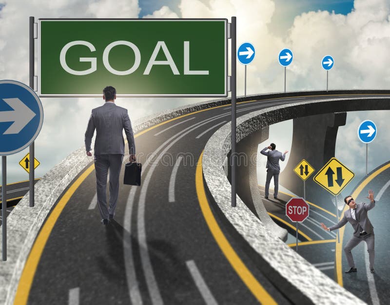 Concept of Goal Planning for Life, Education, Career, Family, Finance