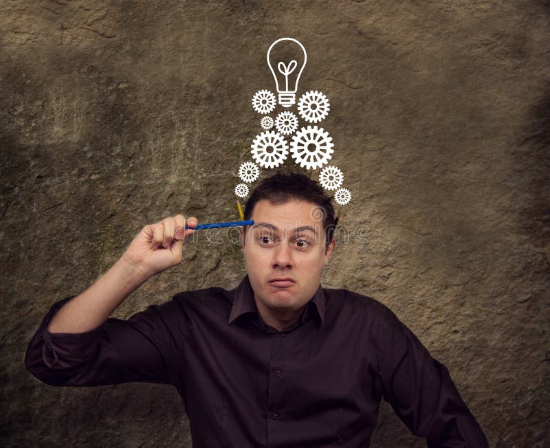 Business concept: Ideas royalty free stock images