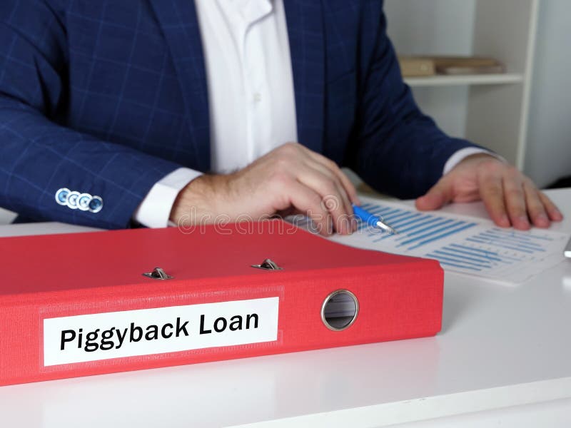 Business Concept Meaning Piggyback Loan with Phrase on the Dossier Stock  Image - Image of personal, creativity: 220852753