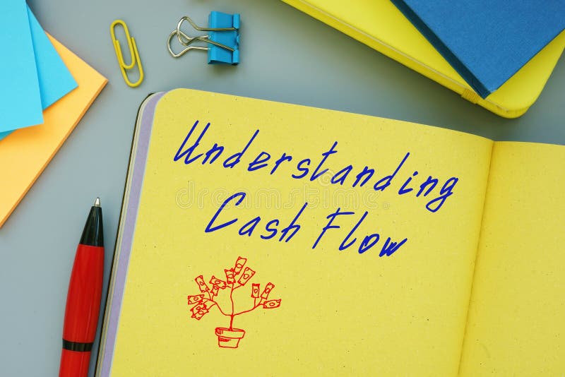 Business concept about Understanding Cash Flow with inscription on the piece of paper