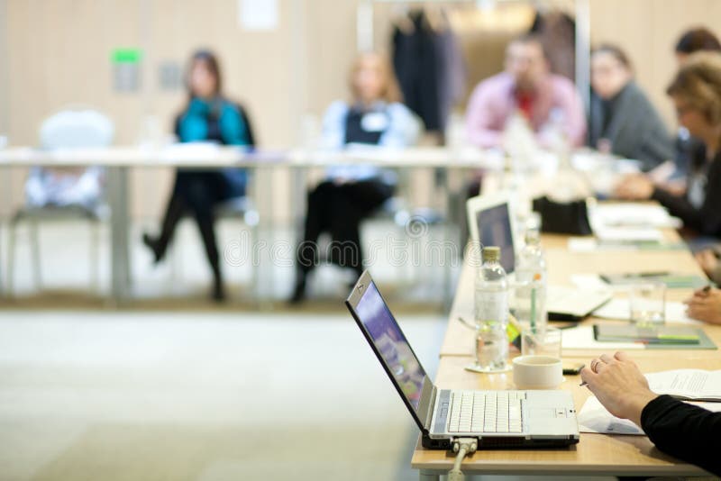 Business conference stock photos