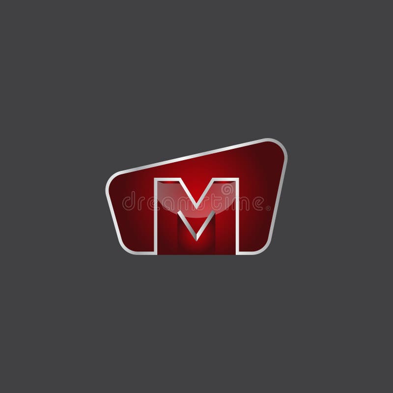Letter M 3d Logo Stock Illustrations 661 Letter M 3d Logo Stock