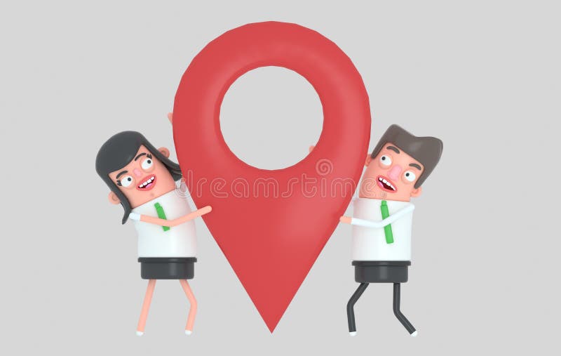 Business couple holding a big location icon. 3d illustration. Isolated.

Isolated. Easy automatic vectorization. Easy background remove. Easy color change. Easy combine. 6000x3800 - 300DPI For custom illustration contact me.