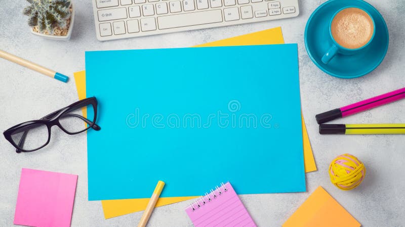 Business Creative Work Table Concept Stock Photo - Image of office