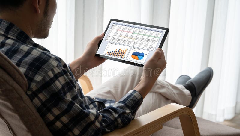Business data dashboard provide business intelligence analytic snugly stock images