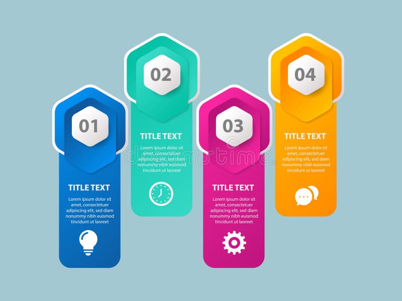 Infographics design template with icons, process diagram, vector eps10 illustration - Vector. Infographics design template with icons, process diagram, vector eps10 illustration - Vector