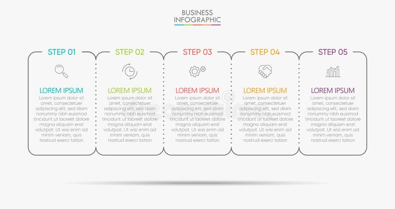 Business data visualization. timeline infographic icons designed for abstract background template milestone element modern diagram process technology digital marketing data presentation chart Vector