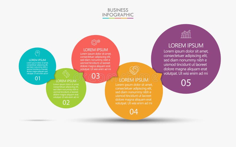 Business data visualization. timeline infographic icons designed for abstract background template milestone element modern diagram process technology digital marketing data presentation chart Vector