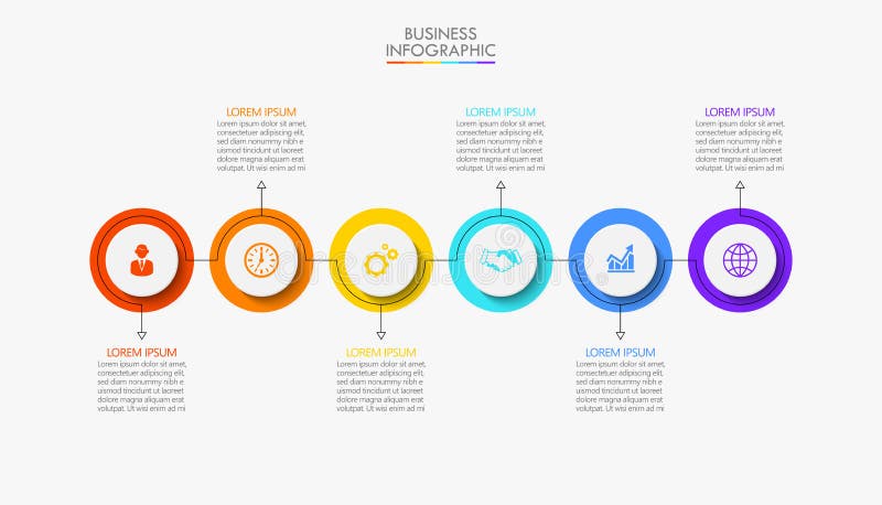 Business data visualization. timeline infographic icons designed for abstract background template milestone element modern diagram process technology digital marketing data presentation chart Vector