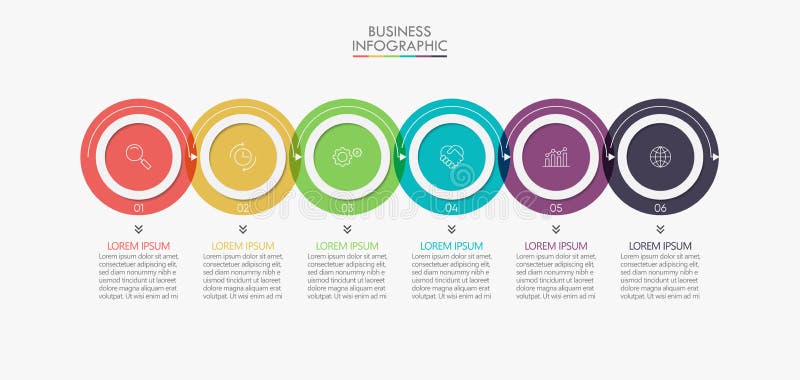 Business data visualization. timeline infographic icons designed for abstract background template milestone element modern diagram process technology digital marketing data presentation chart Vector
