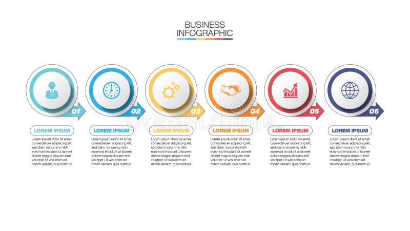 Business data visualization. timeline infographic icons designed for abstract background template milestone element modern diagram process technology digital marketing data presentation chart Vector