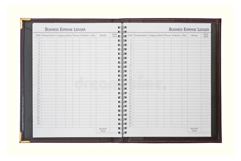 expense ledger