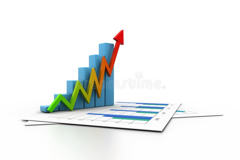 Business growth graph