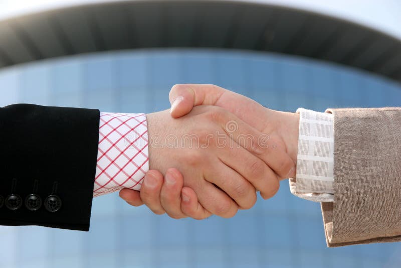 Business handshake