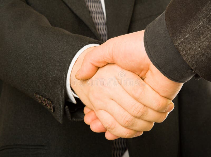 Business handshake