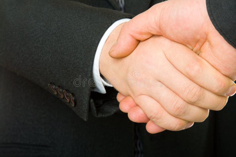 Business handshake